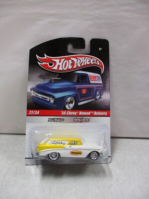 2009 Hot Wheels Slick Rides 1956 Chevy Nomad Delivery Milodon AA