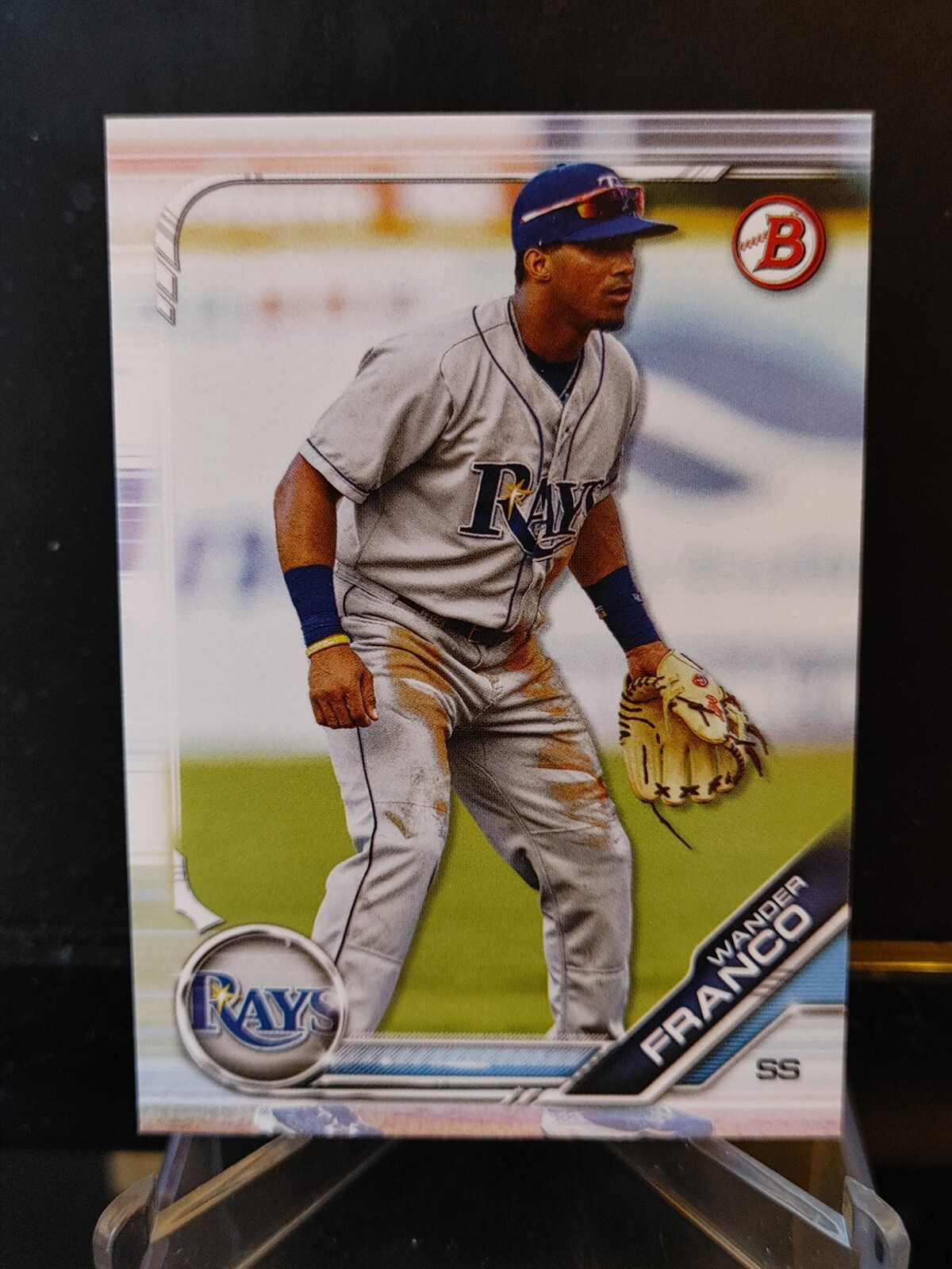 Wander Franco RC 2019 Bowman Draft #BD-93 - Tampa Bay Rays