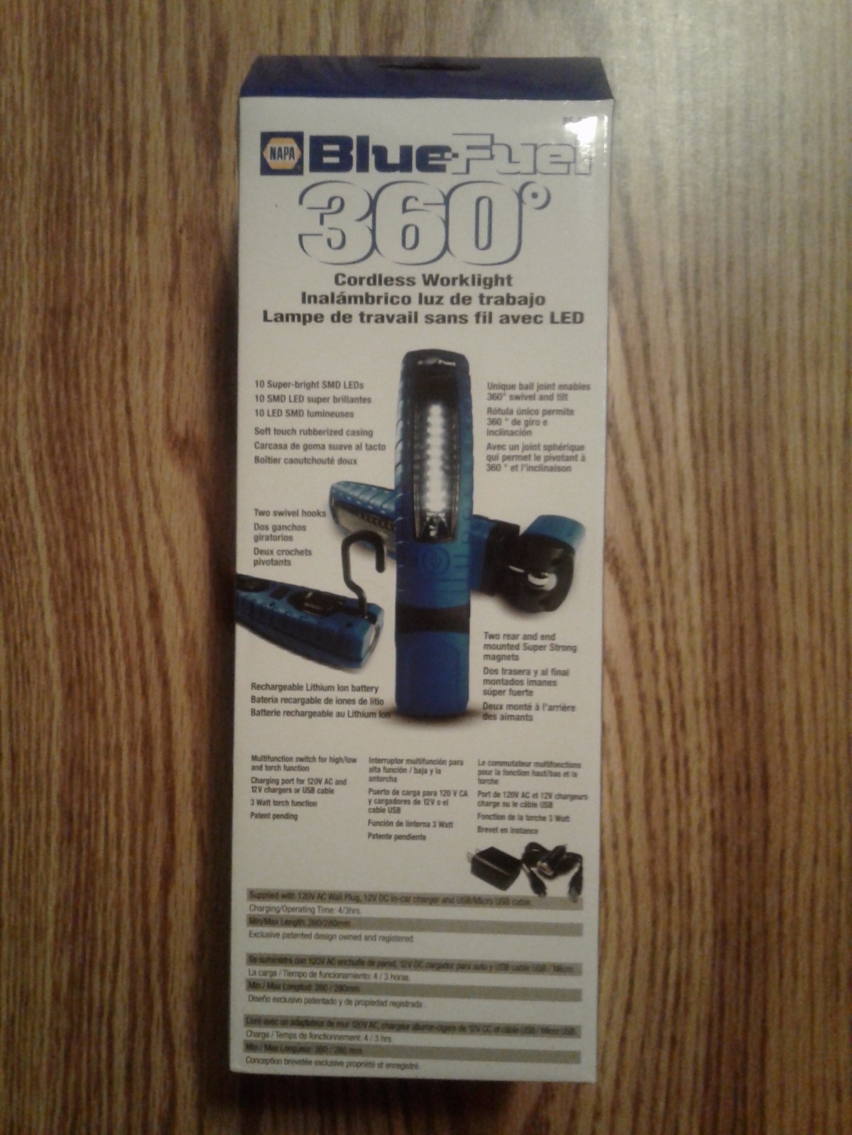 85-911 Blue Fuel Cordless Worklight