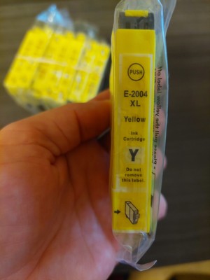 E-2004Xl Yellow Ink Cartridge (non OEM) Compatible for Epson Workforce Printers
