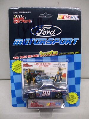 1992 Racing Champions Jody Ridley Ford Motorsport Signed
