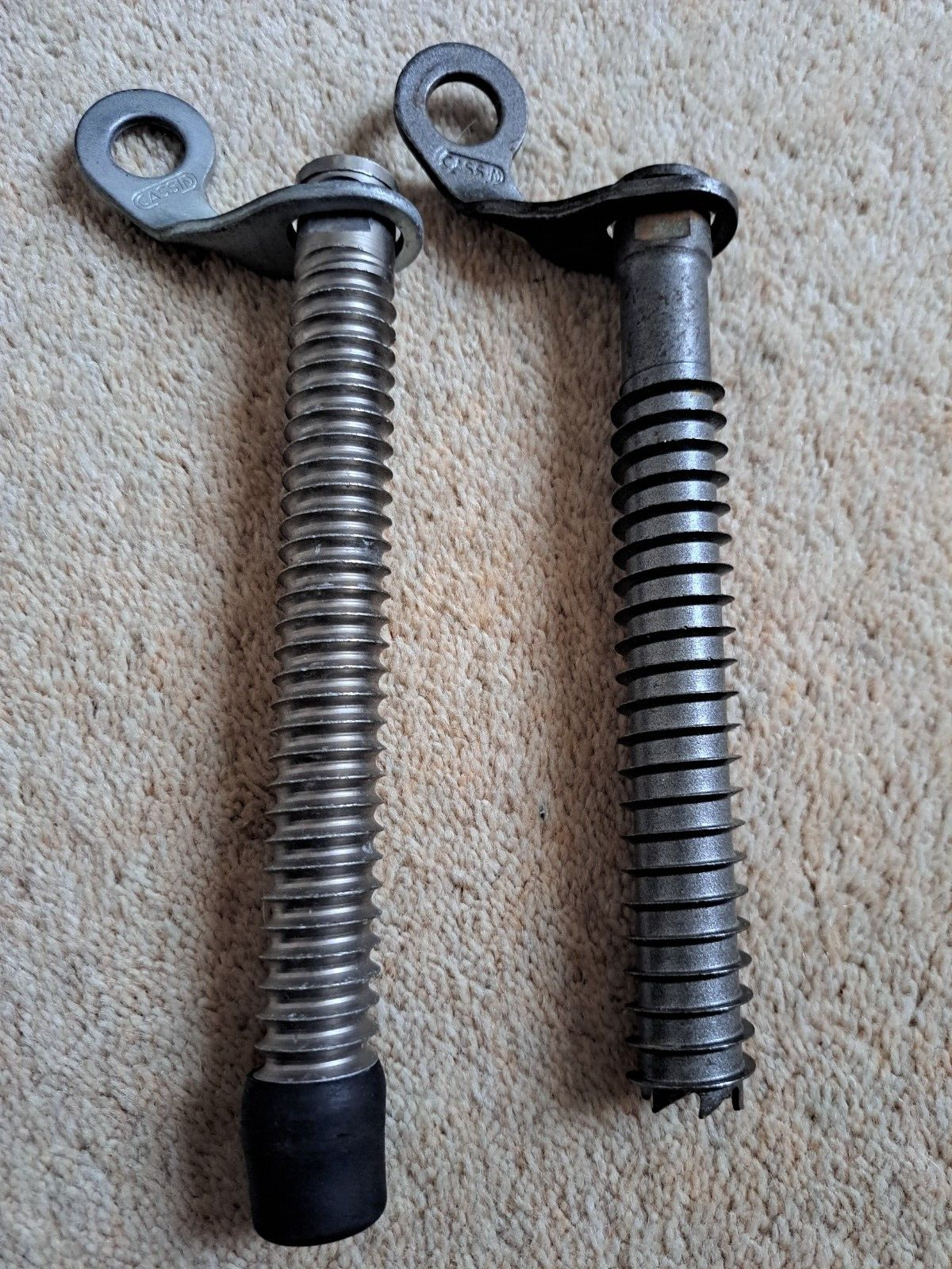 Vintage Cassin ice screws x 2