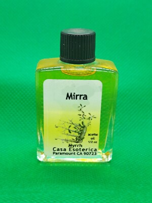 Myrrh scented pure oil 1/2oz / Aceite puro perfumado con Mirra 1/2oz
