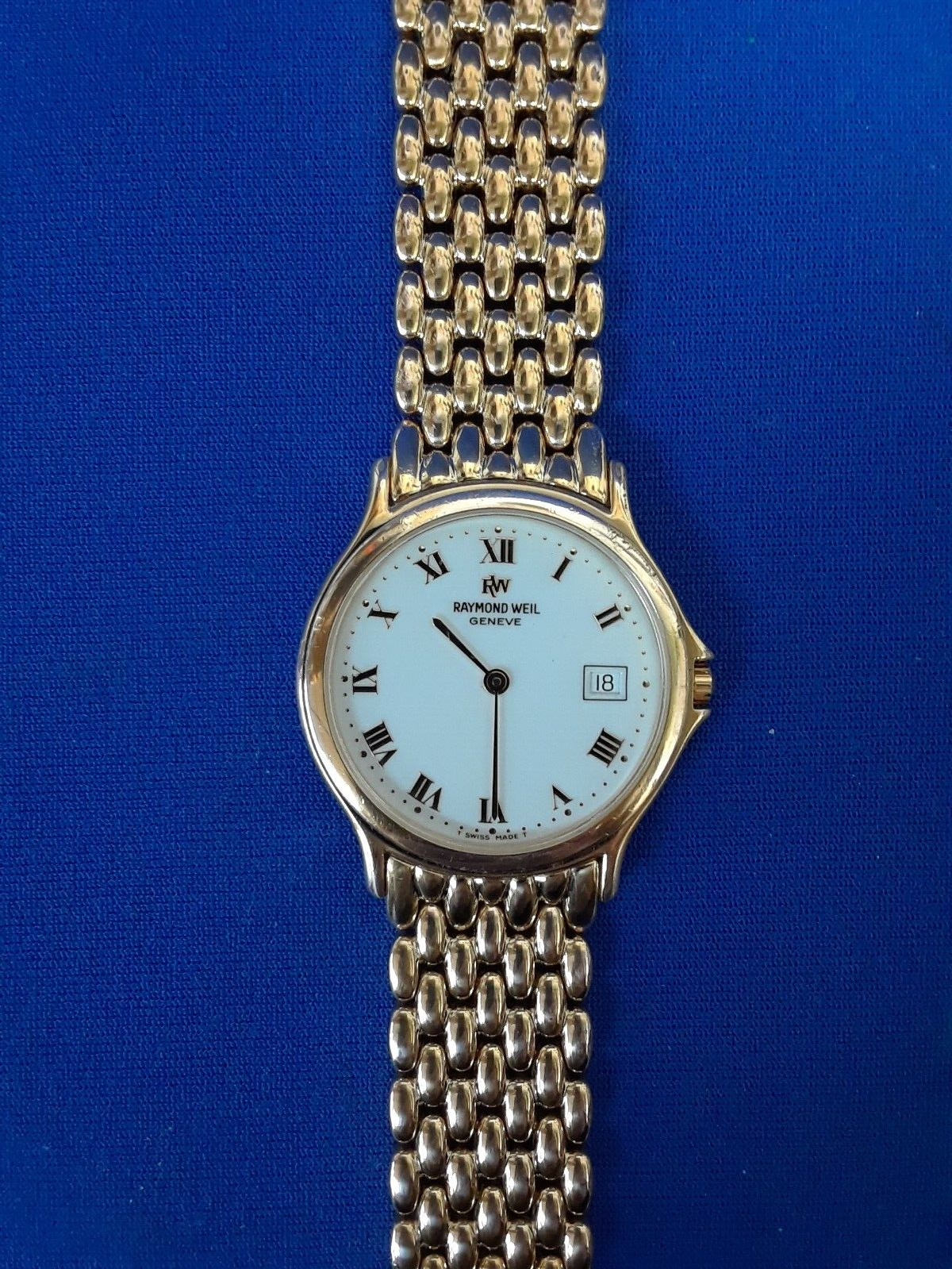 Raymond Weil Men's Watch 5568 Gold Tone Italy numeral Raymond Weil Men's Watch 5568 Gold Tone Italy numeral