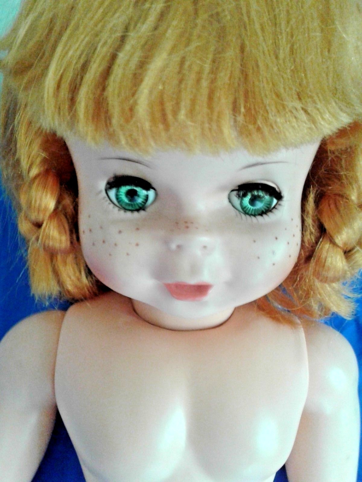 Rare Vintage 1960's Patti Playpal Type Bright Red Hair 30