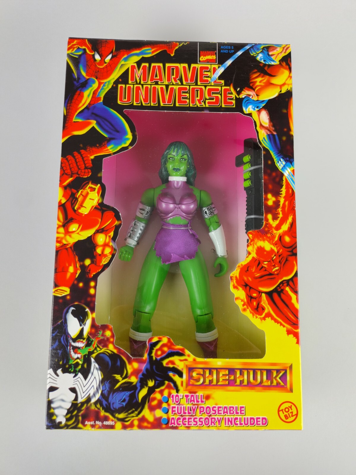 コミック・アニメ (1997) Marvel She-Hulk Action Figure She-Hulk 10