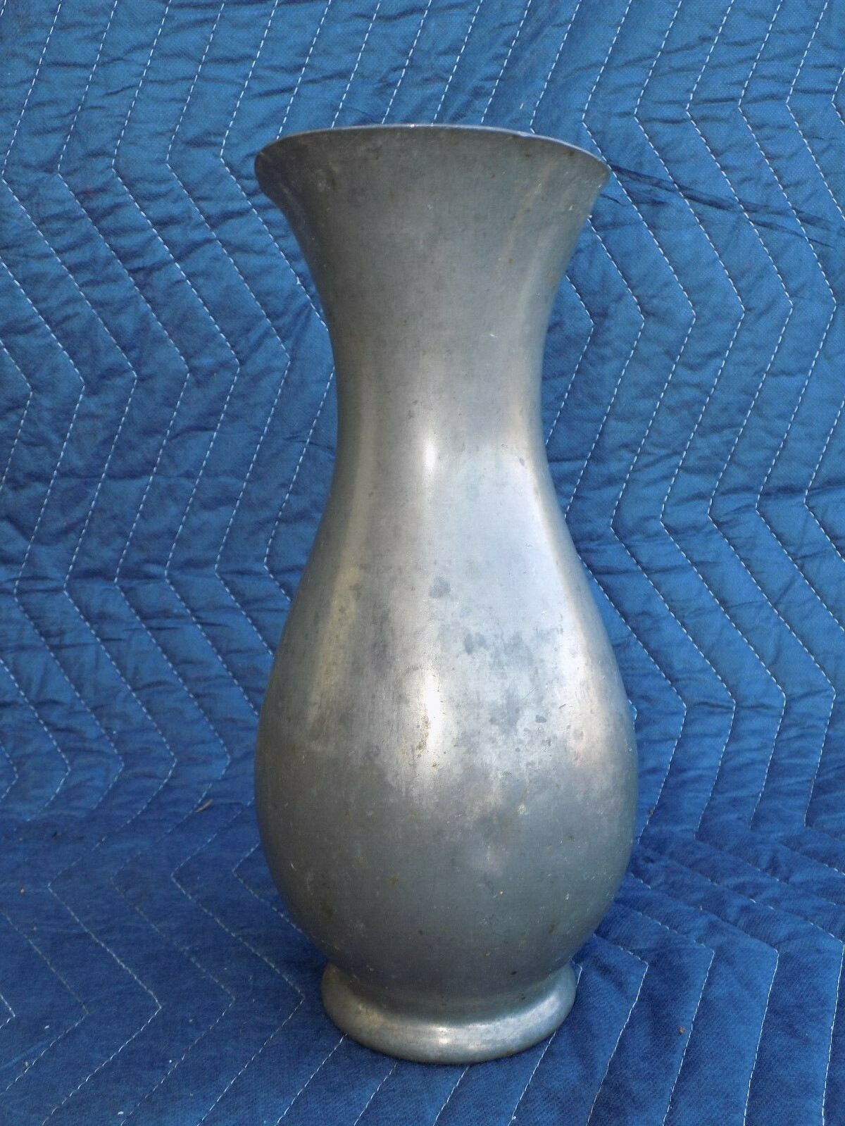 MidCentury Modern Large Pitcher Daaldrop Royal Holland Pewter K.M.D. KURZ TIEL