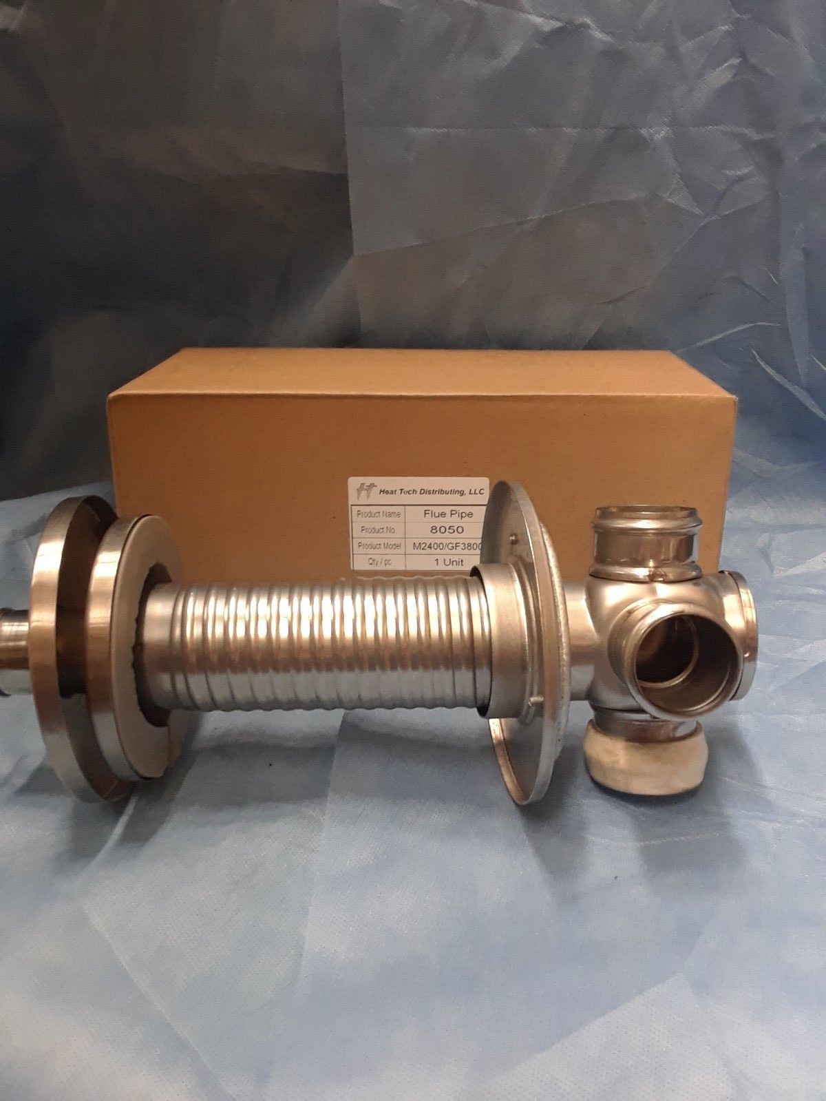 Monitor Heater Parts # 8050 Exhaust Flue Pipe M2400/GF3800