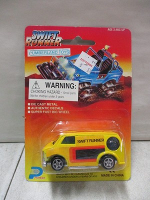 1990's Swift Runner Chevy Van 1/64 yellow lot 1