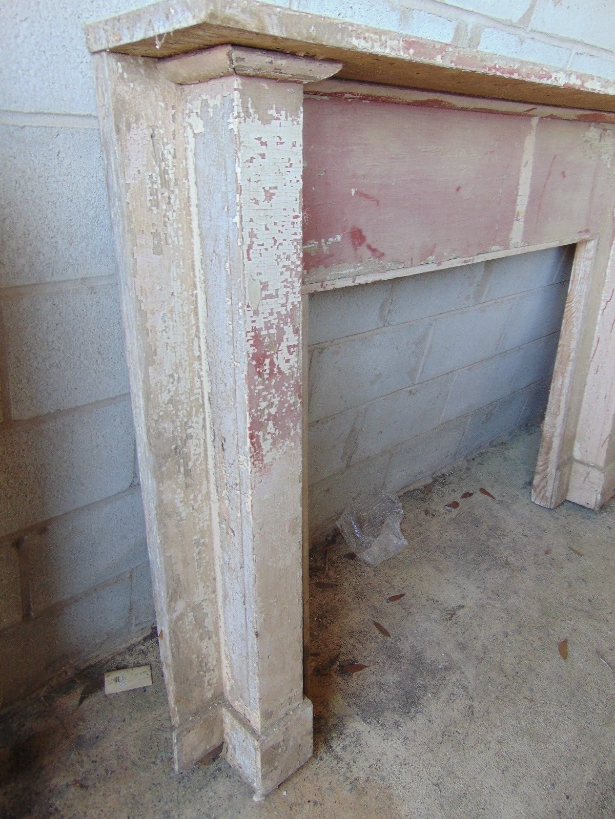 Antique Southern Heart Pine Kitchen Mantel-Pre Civil War-Local Estate Find-#2