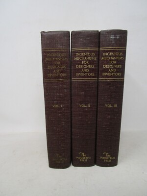 3 Volume Set Ingenious Mechanisms for Designers and Inventors
