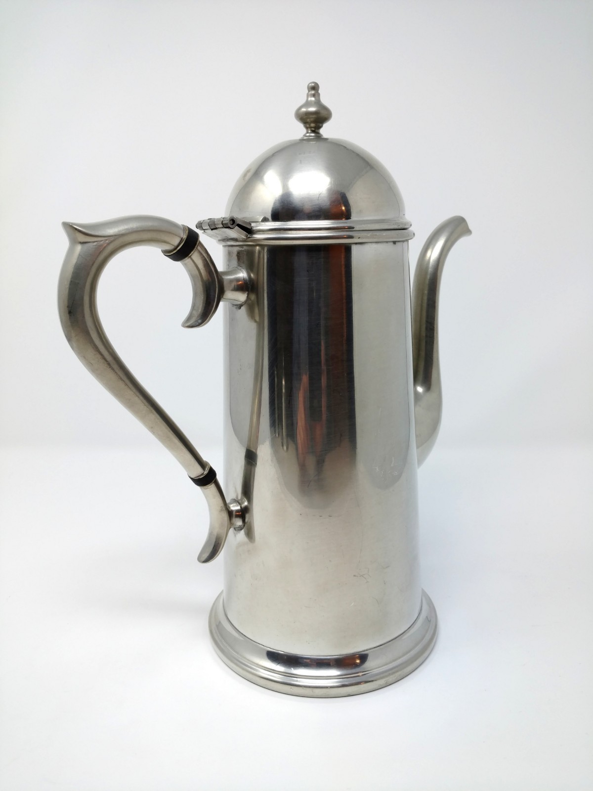 Newburyport Pewter Tea Coffee Service Set, Tray, Pot, Creamer, Sugar