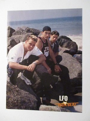 LFO BRIAN GILLIS DEVIN LIMA PIN UP TEEN BEAT MAGAZINE CLIPPING PICTURE A11