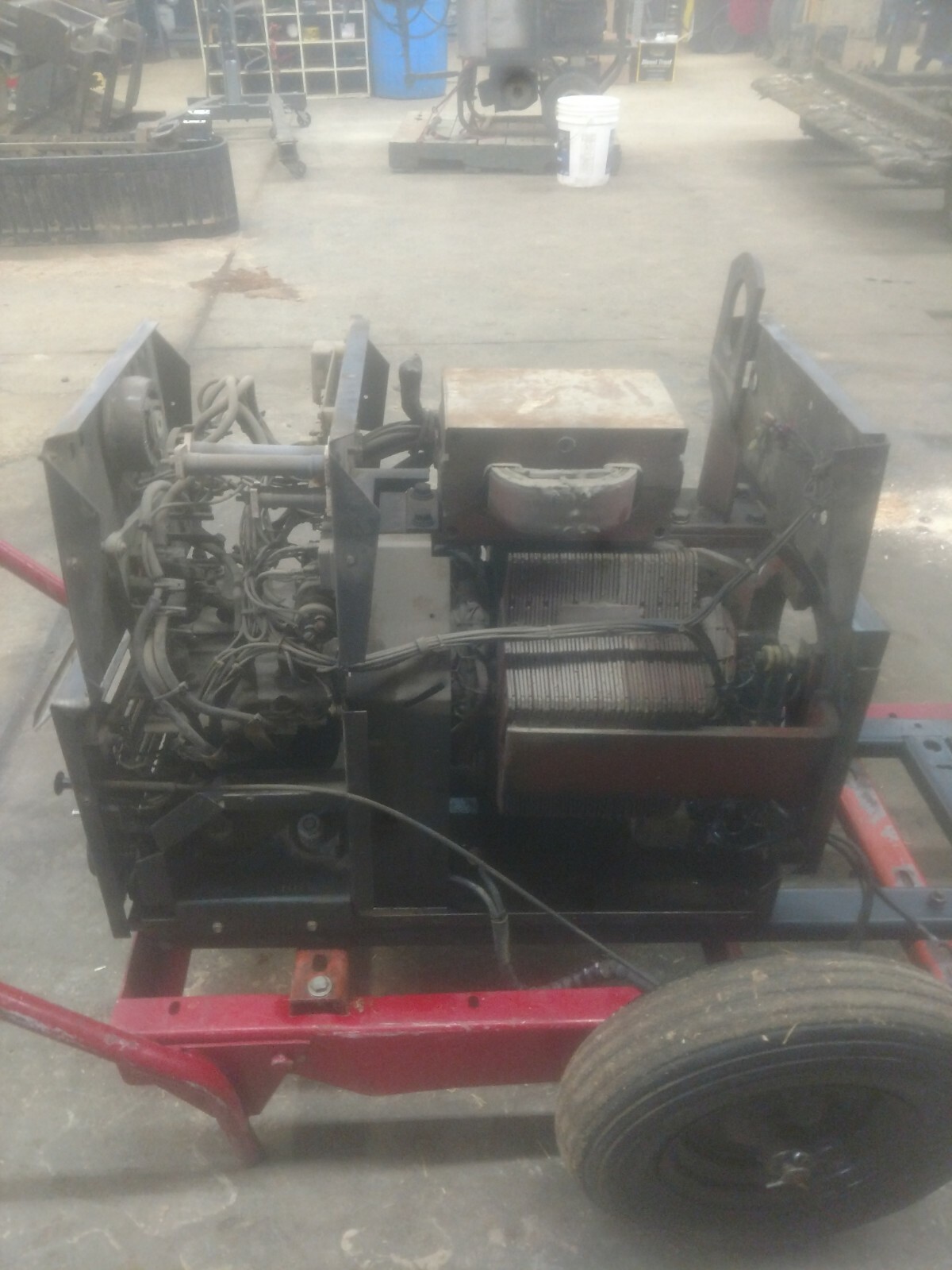 Lincoln weldanpower 225 g7 welder / generator