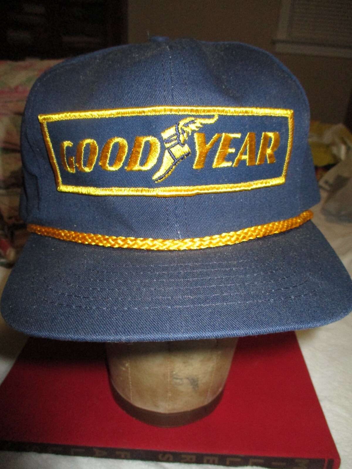 GOODYEAR キャップ　swingster Goodyear Swingster Trucker Hat Full Mesh Snapback 2 Damage