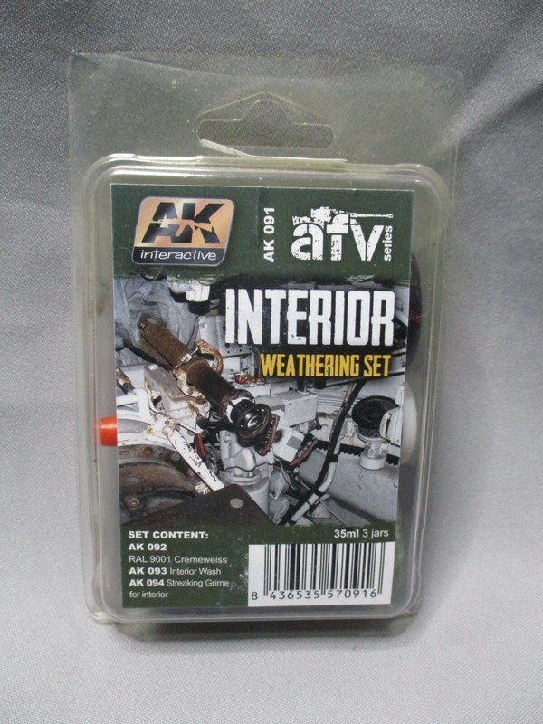 Am906 Ak Peinture Interior Weathering Set Ref Ak091 Bon Etat