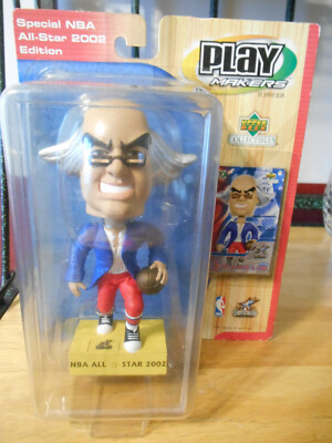 2002 BENJAMIN FRANKLIN PLAY MAKERS BOBBLEHEAD ALL STAR EDITION 76ERS SEALED