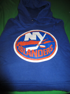 NEW  NHL NY ISLANDERS MENS STANLEY CUP HOODIE HOODED SWEATSHIRT BLUE 2X