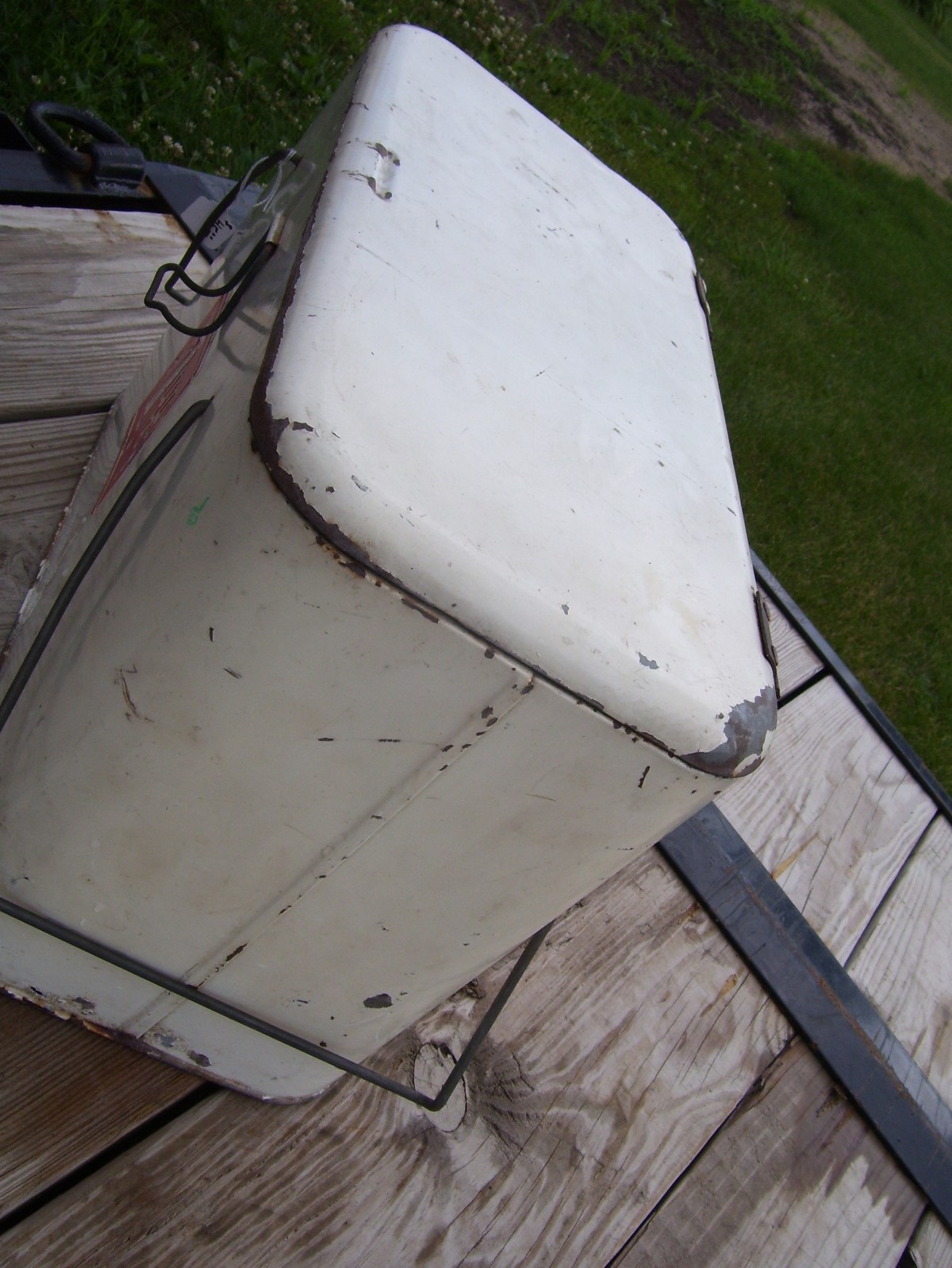 Vintage 7UP  Cooler Soda Beverage 7 UP Advertising  Ice Chest