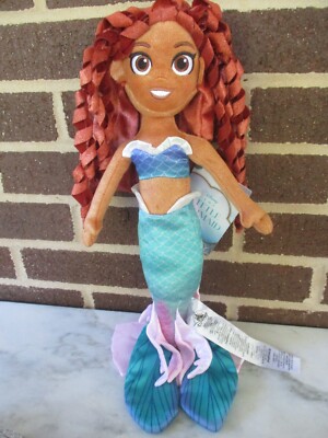 Disney Parke Ariel Doll The Little Mermaid Live Action Movie 18''Tall Plush