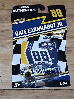 2022 DALE EARNHARDT JR #88 HELLMANN'S WAVE 02 NASCAR 1/64 DIECAST CAR