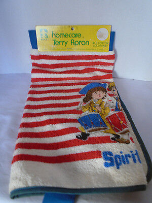 1976 Riegal Homecare Spirt of 1976 Terry Cloth Apron