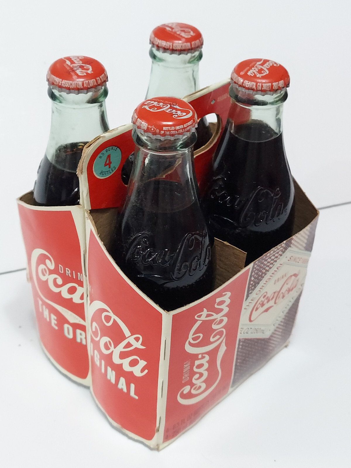 R-Coca-Cola Glass Bottle 8.5oz. 1886 Limited Edition Circa
