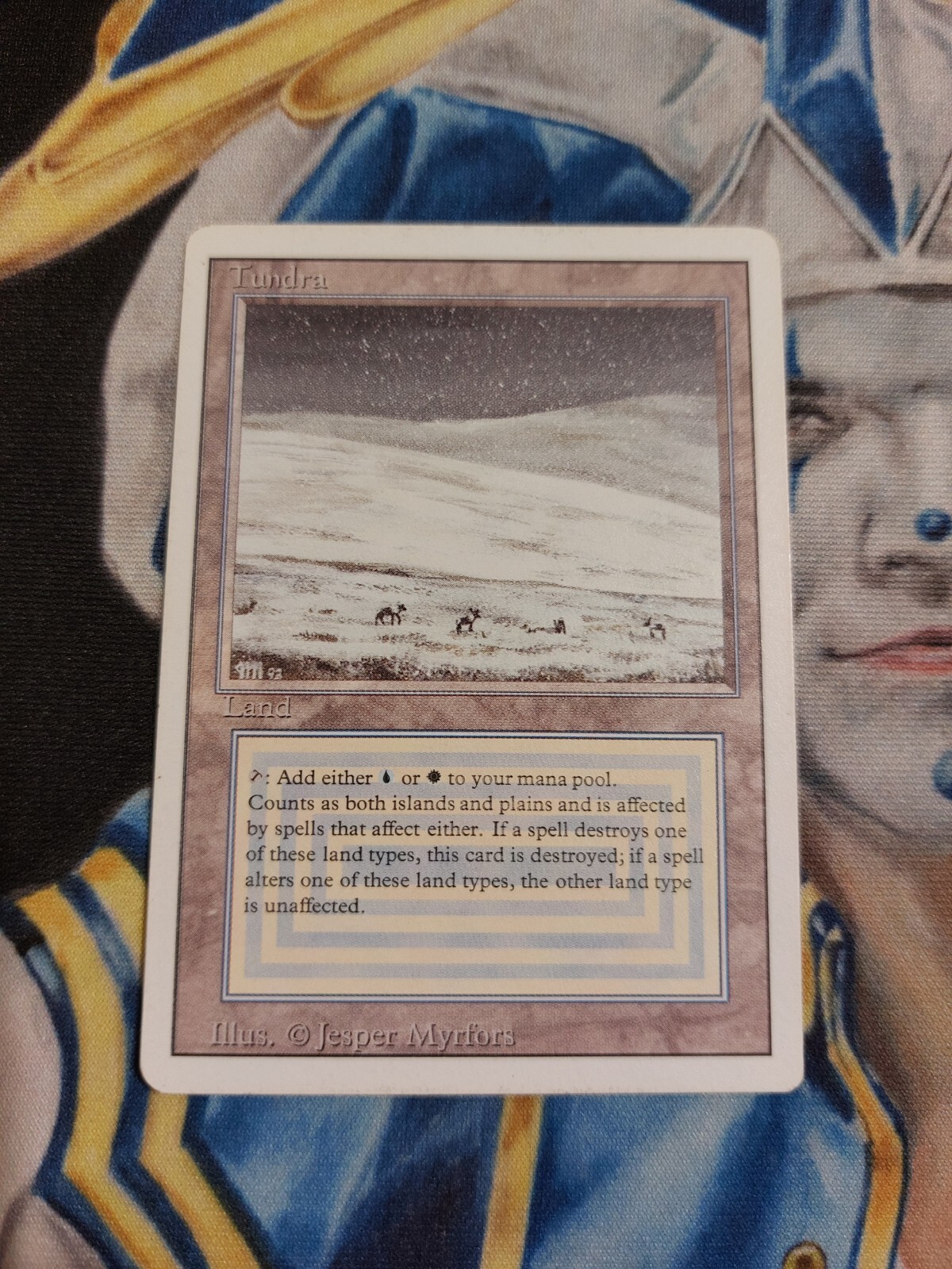 Tundra MTG Revised Rare Land Moderately Played x1 GG7 | eBay