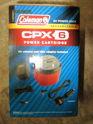 Coleman 4D Batterie Cartouche-Compatible CPX6