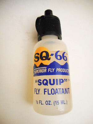 Choose Vintage SQ-66 Squip Fly Floatant or Gehrke's Gink Dry Fly Dressing 1 oz