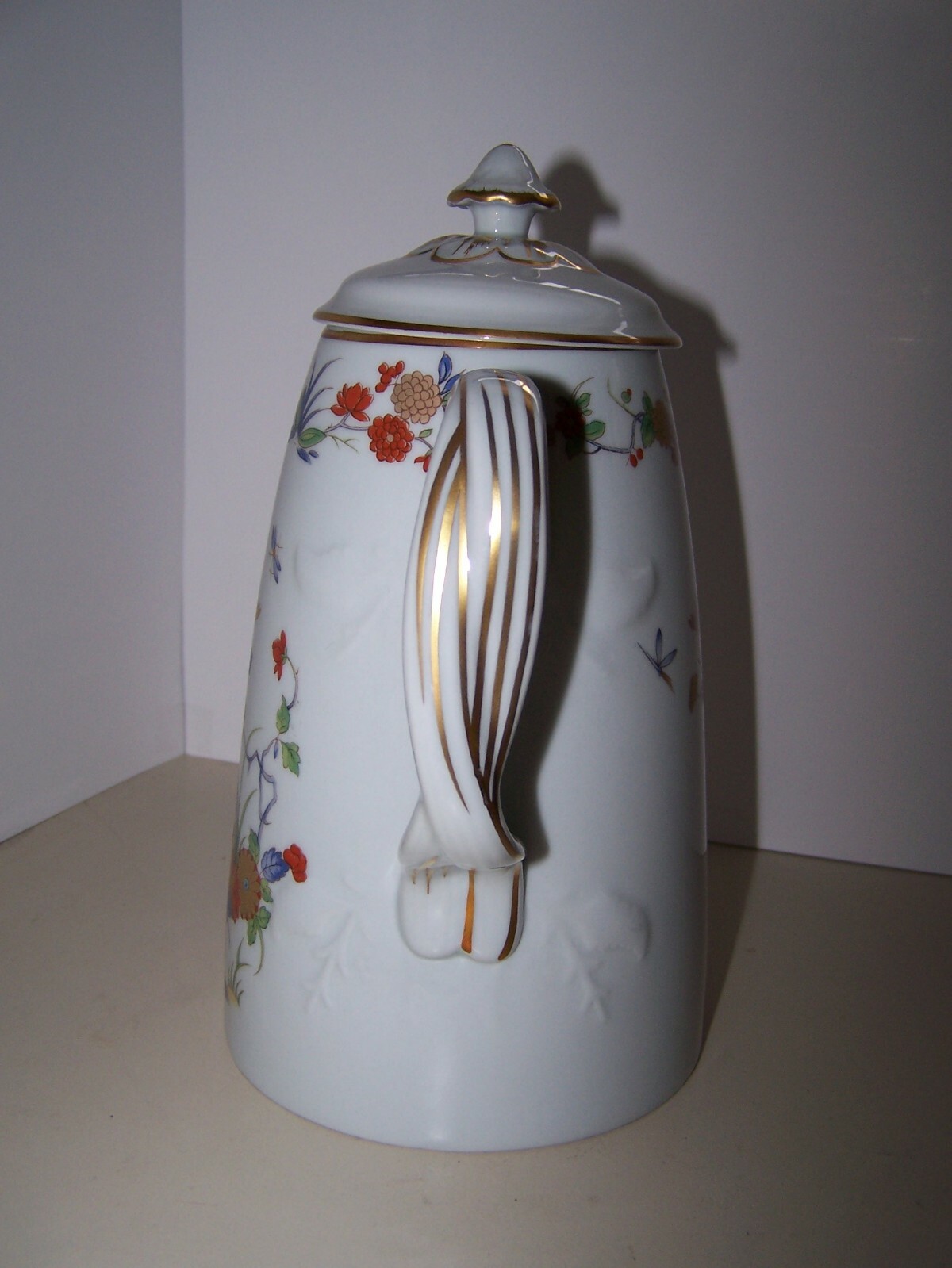 MOTTAHEDEH vista alegre rock garden coffee tea pot with lid