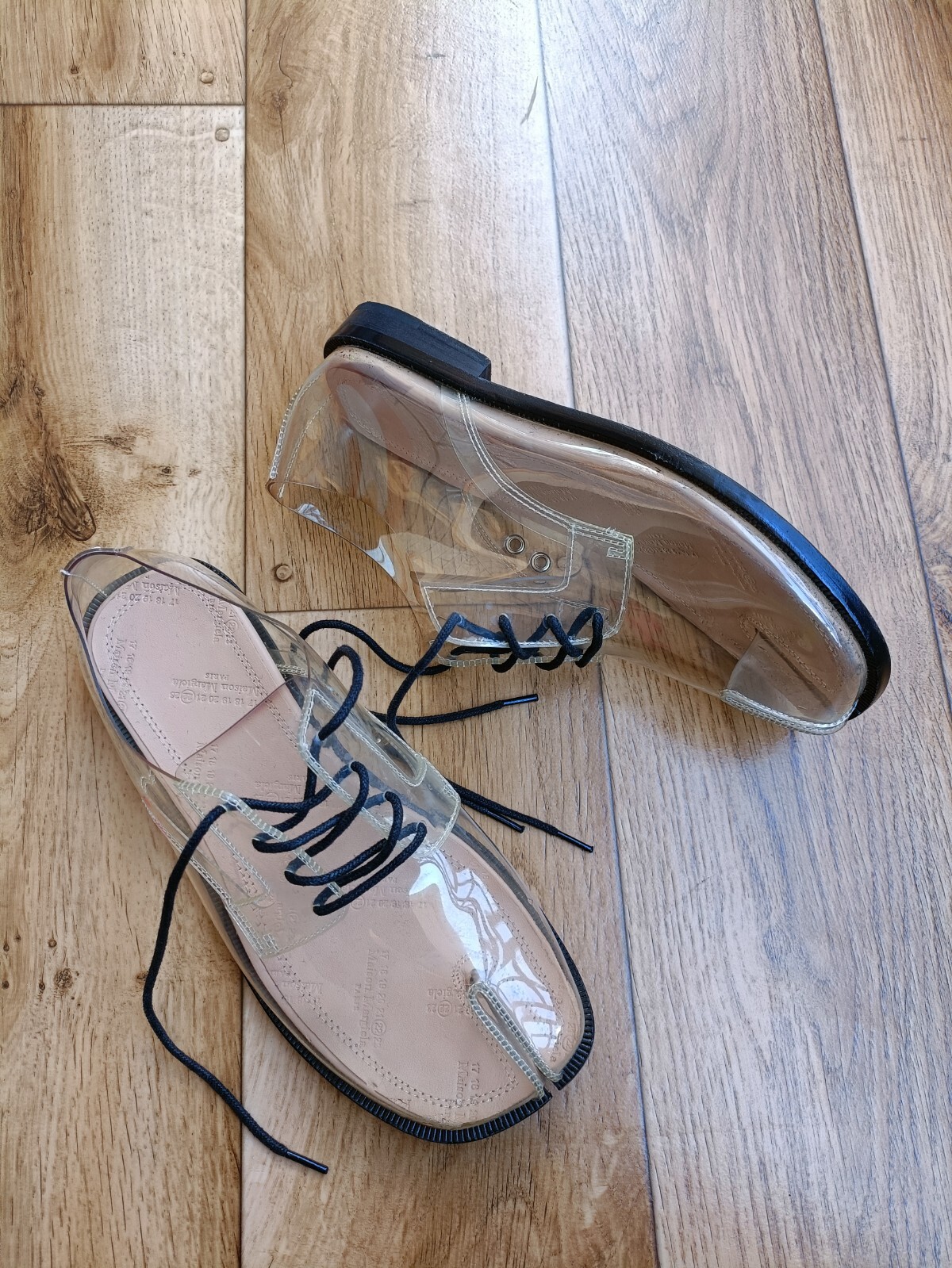 MAISON MARTIN MARGIELA TABI PVC SIZE 36 EU, 5.5 US, 3.5 UK MAISON MARTIN MARGIELA TABI PVC SIZE 36 EU, 5.5 US, 3.5 UK