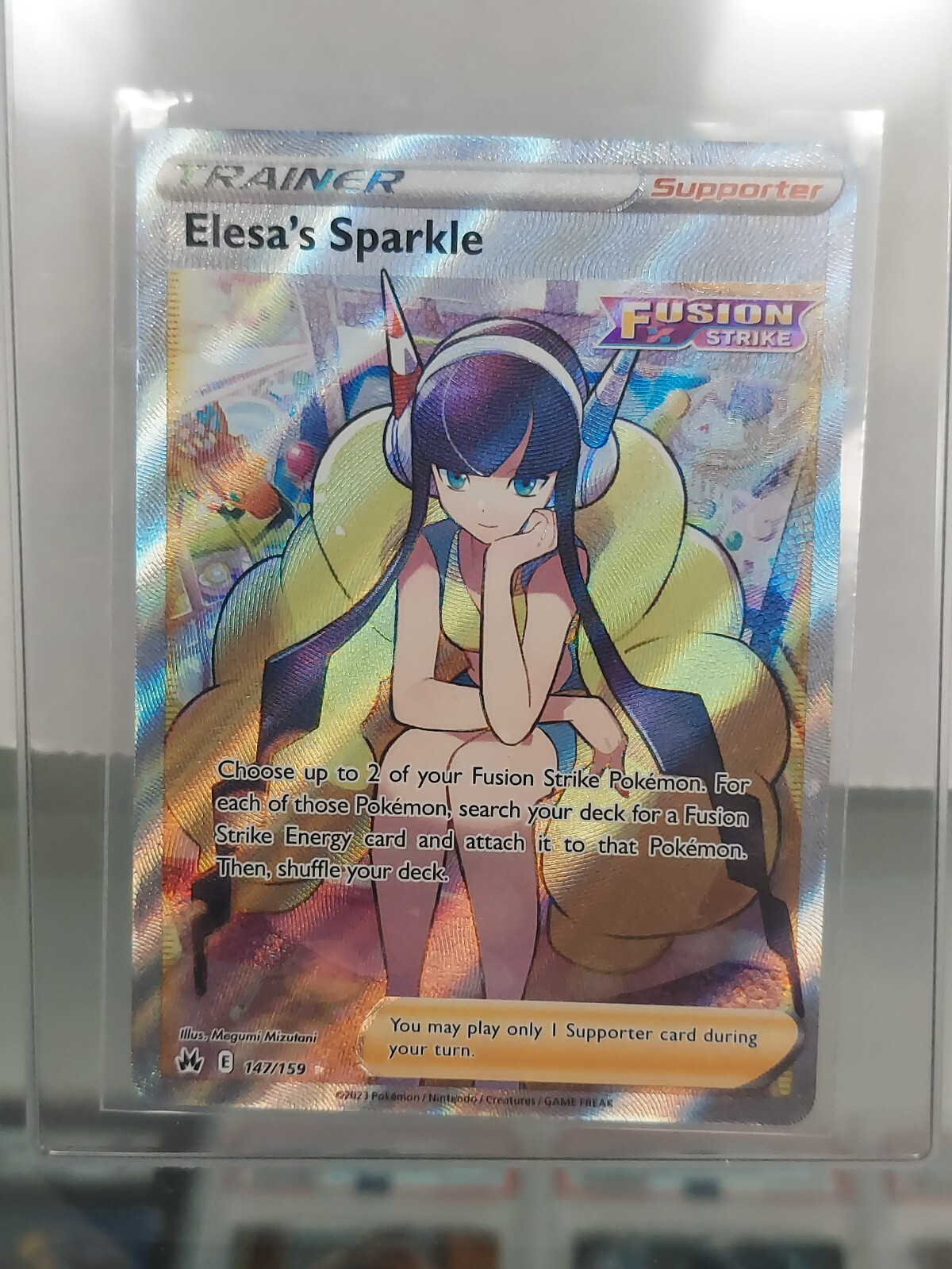 カミツレのきらめき　PSA10  ELESA&#39;S SPARKLE FUSION PSA 10 Elesa's Sparkle #246 2022 Pokemon Japanese VStar