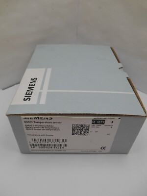 SIEMENS QMX3 TEMPERATURE SENSOR QMX3.P34-1WSB / QMX3P341WSB, S55624-H114