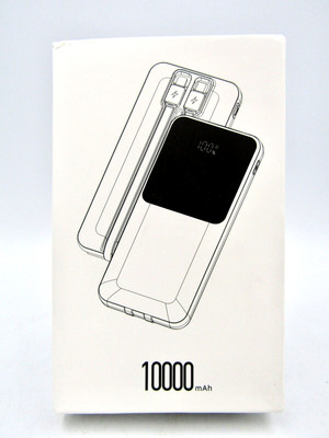 S6 Portable Power Bank 10000mAh 37Wh Fast Charging Battery Backup For Cell Phone