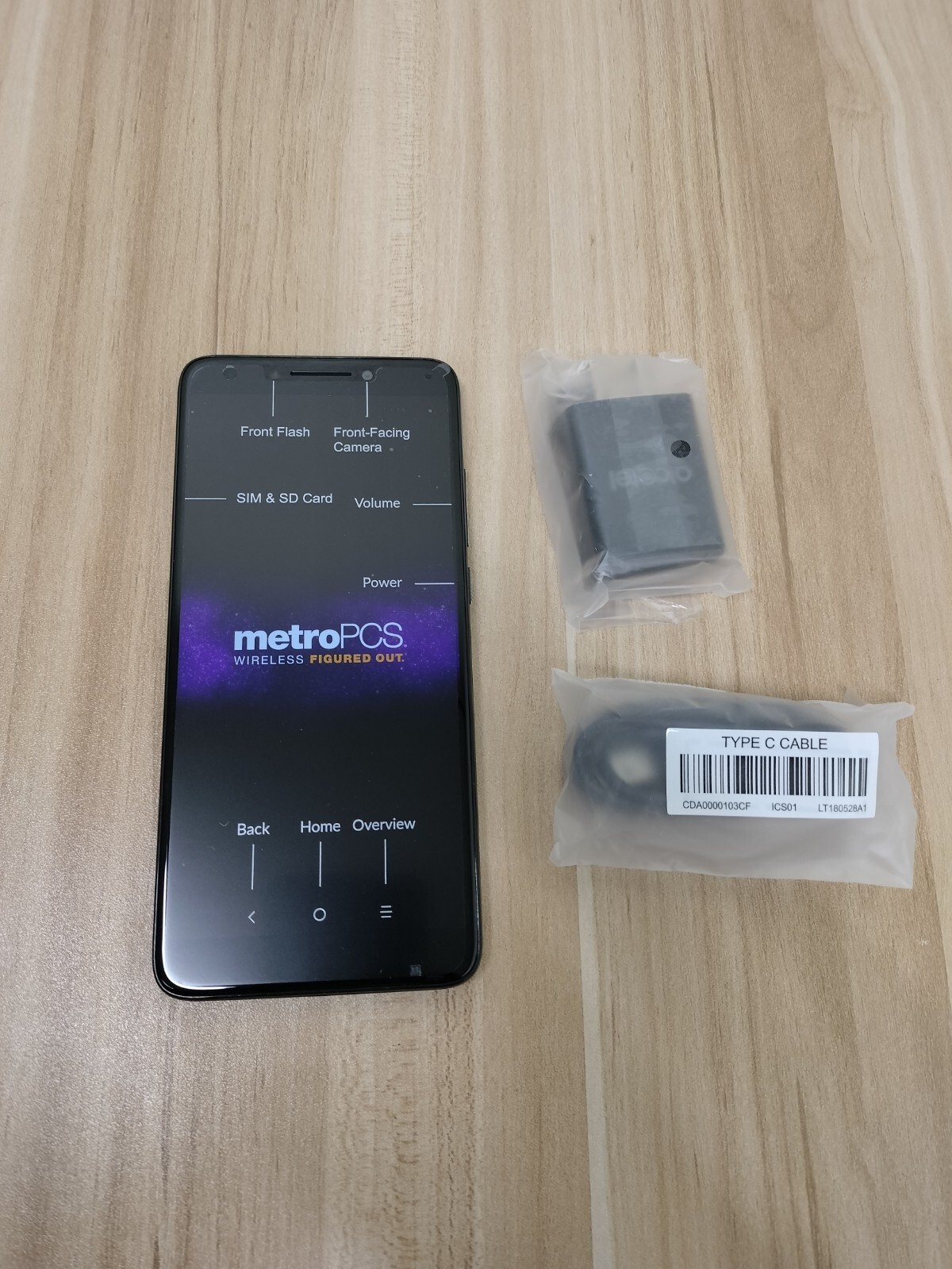 Alcatel 7 (6062W) 32GB 4GB LTE (METRO) - BLACK