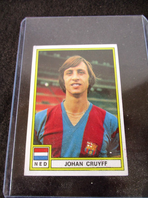 CRUYFF FC BARCELONA image sticker N° 358 FOOTBALL 76 PANINI FOOT 1976