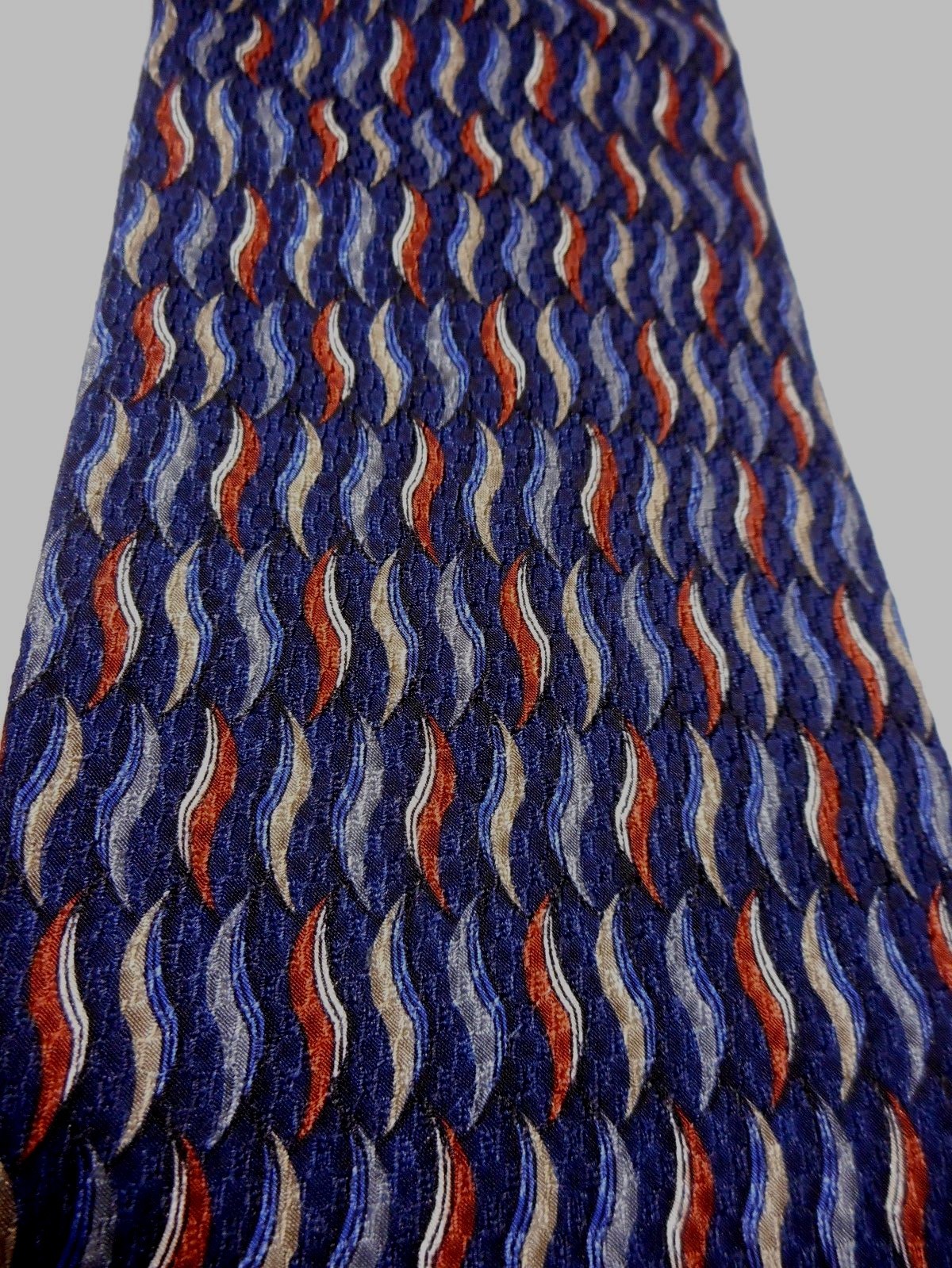 Nordstrom Jz Richards Geometric Handmade Italy Necktie