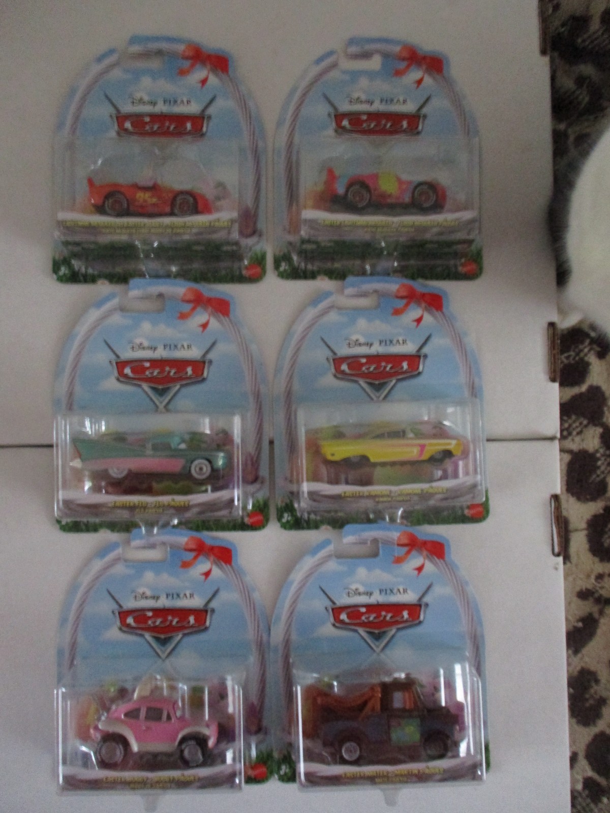 Cars イースターコンプリートセット 6台 Cars イースターコンプリート