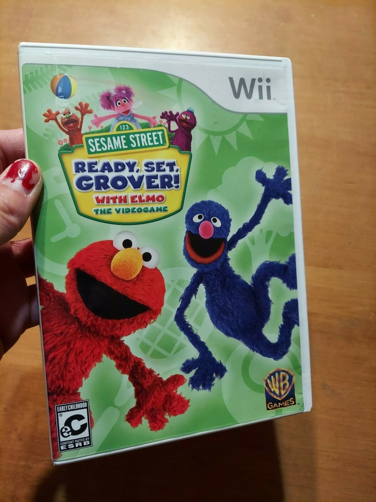 Nintendo Wii Sesame Street Ready Set Grover Elmo The Nintendo Wii Sesame Street Ready Set Grover Elmo The