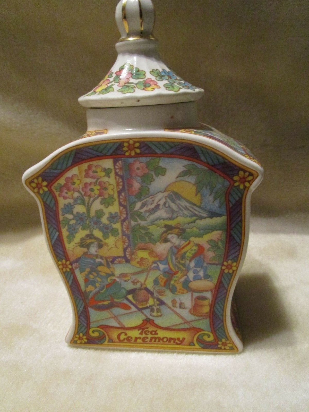 Sadler Canister England Tea Ceremony 6.75