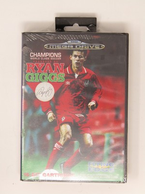 (1-10) Champions World Class Soccer Ryan Giggs - Sega Mega Drive-Factory Sealed
