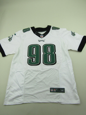 Connor Barwin 98 Philadelphia Eagles Jersey Size 48 Nike On Field White NFL eBay