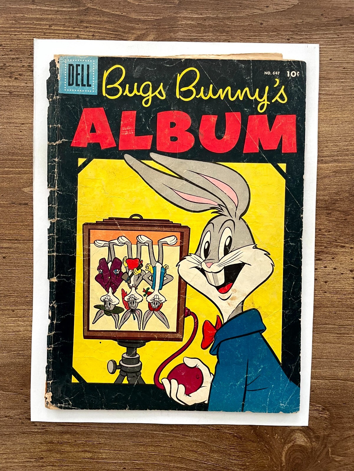 Four Color # 647 GD Dell Golden Age Comic Book Looney Tunes