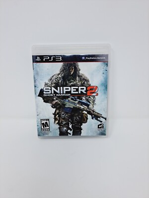 Sniper: Ghost Warrior 2 (Sony PlayStation 3, 2013) Complete TESTED Works 