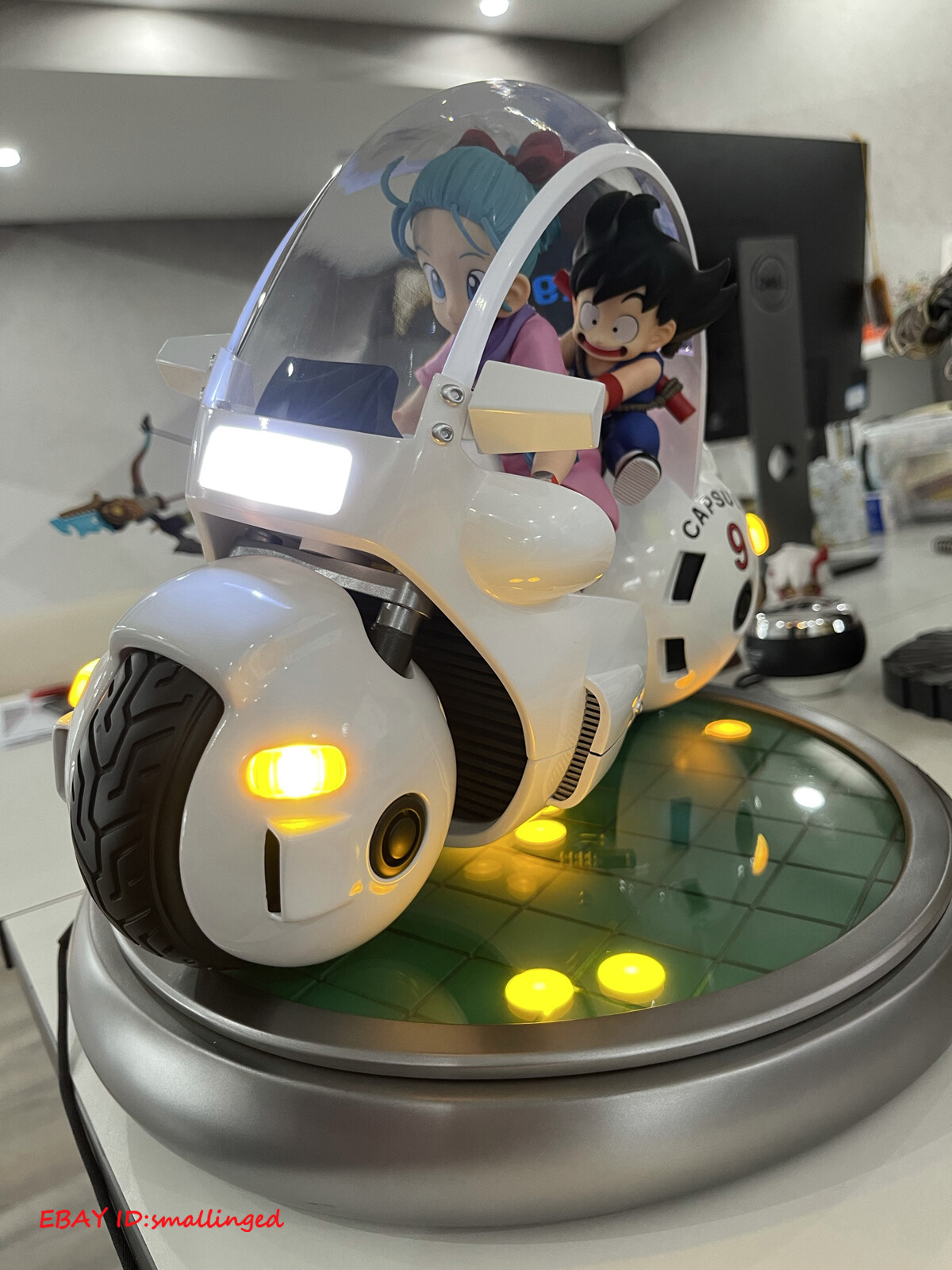 Blitzway DragonBall Bulma Dragon Ball Goku Motor capsule No