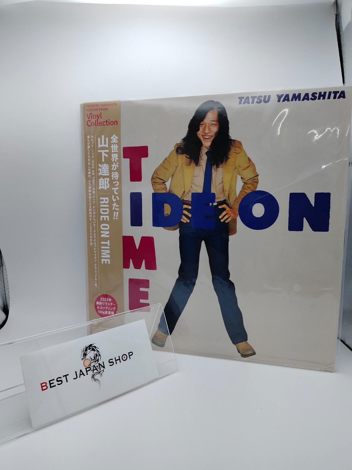 LP 山下達郎 TATSU YAMASHITA RIDE ON TIME Tatsuro Yamashita RIDE ON TIME BVJL 91 Vinyl record LP