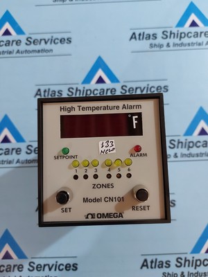 OMEGA CN101 HIGH TEMPERATURE ALARM