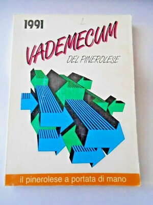 libro VADEMECUM DEL PINEROLESE 1991 -  160 PAG - cm 16x12