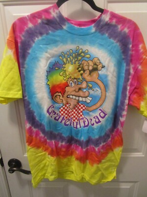 LIQUID BLUE GRATEFUL DEAD ICE CREAM CONE KID TIE DYE S/S T-SHIRT   NEW